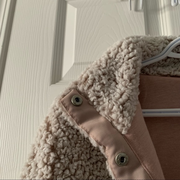 Pale Mauve Teddy Jacket - Picture 4 of 6